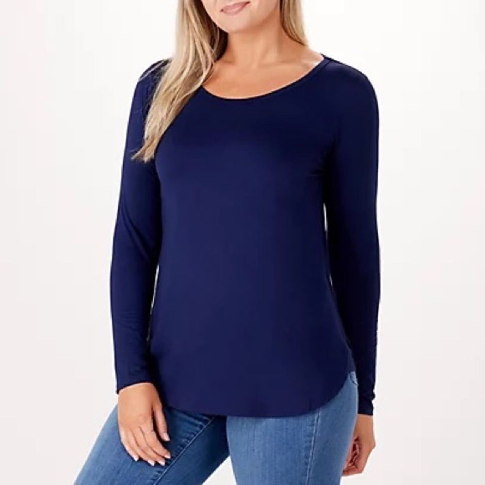 Belle by Kim Gravel Hi-Low Tunic Top